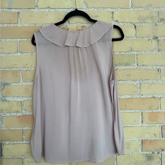 Velvet by Graham and Spencer Ruffle Sleeveless Blouse - Picture 3 of 3